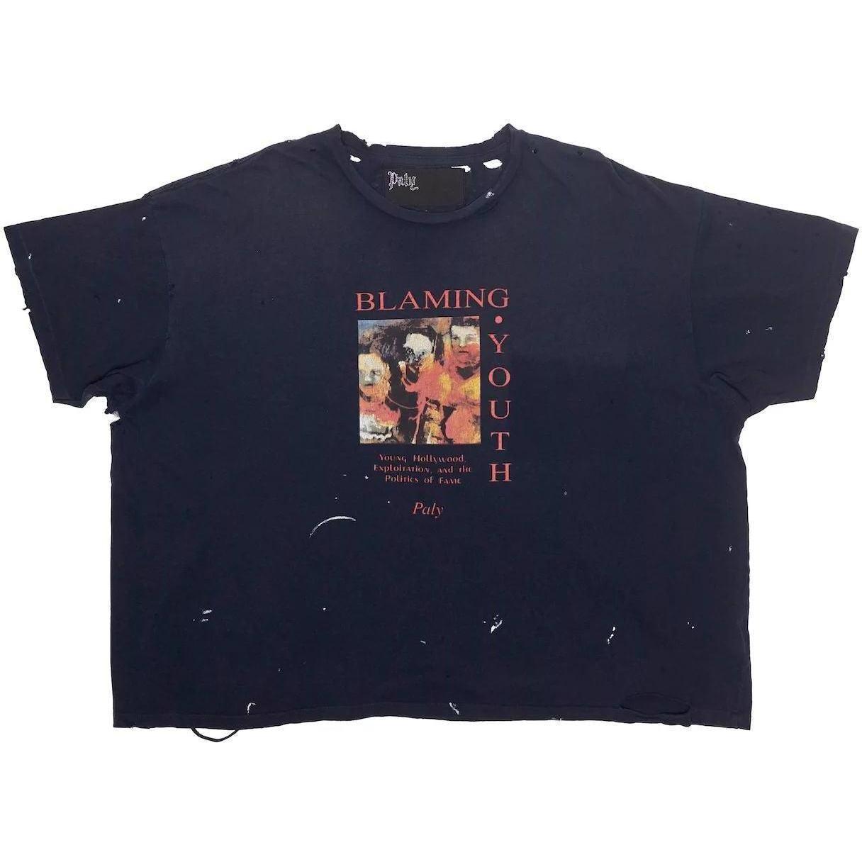 Paly Hollywood Blaming Youth T-Shirt Black