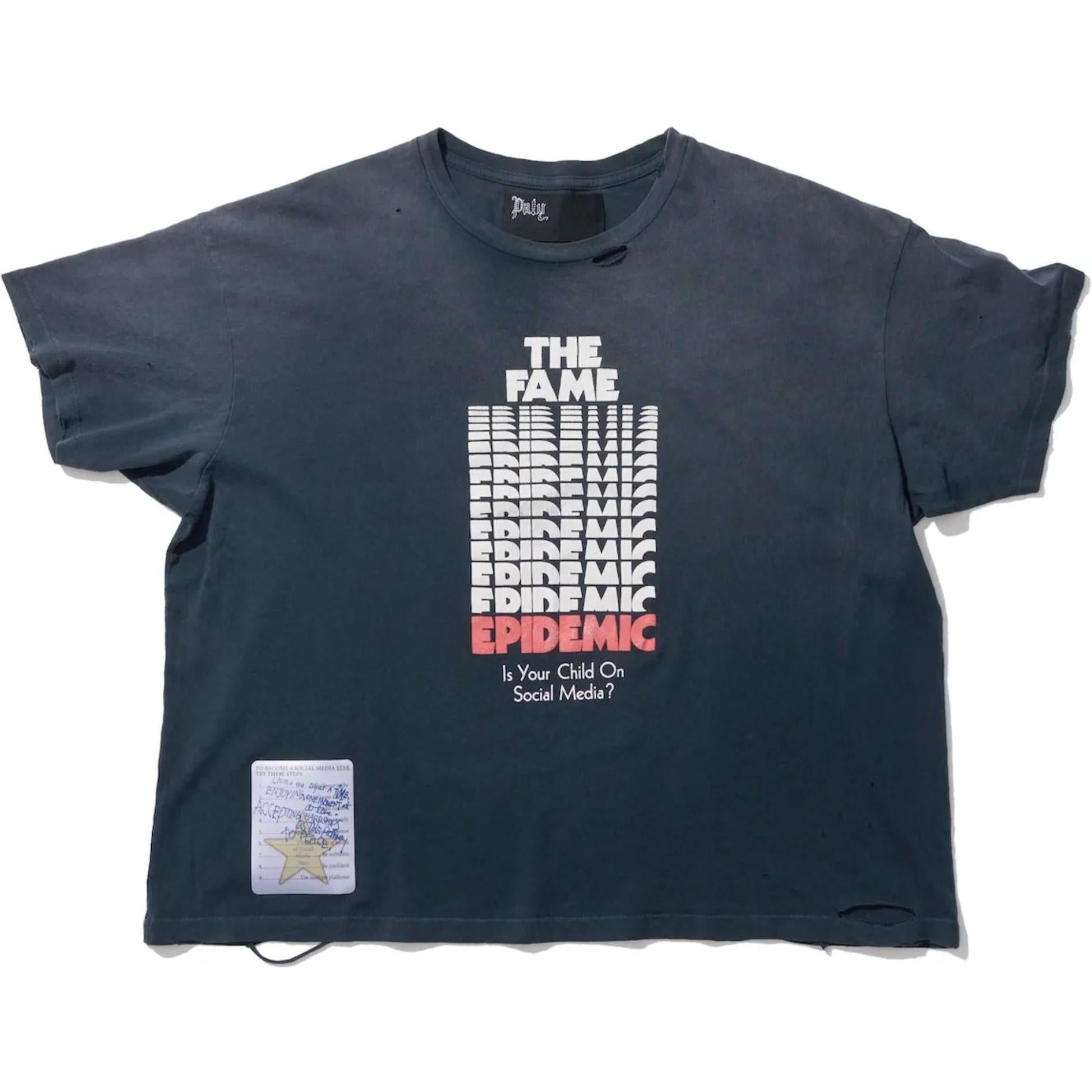 Paly Hollywood Fame Epidemic T-Shirt - Like New