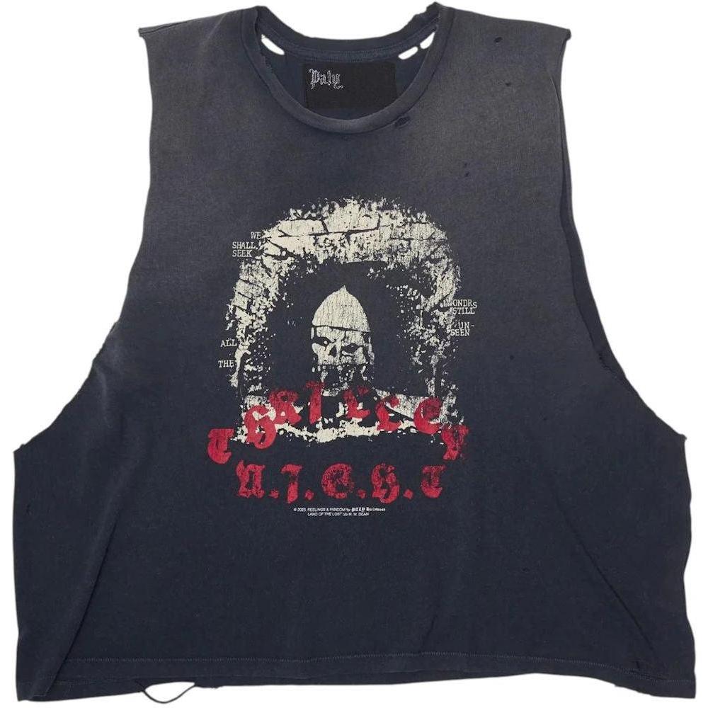 Paly Hollywood Thriller Night Cut Off Tee Black