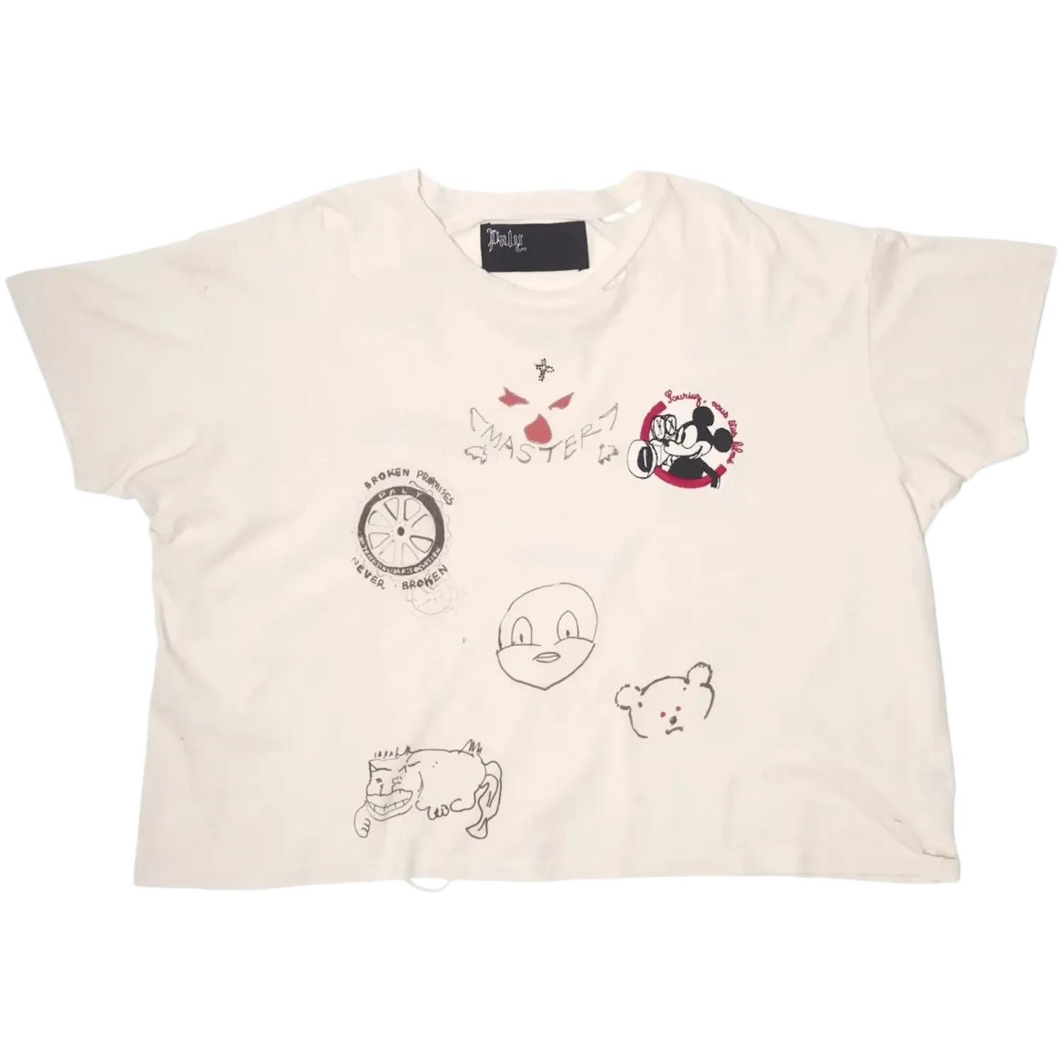 Paly Signature Tee White