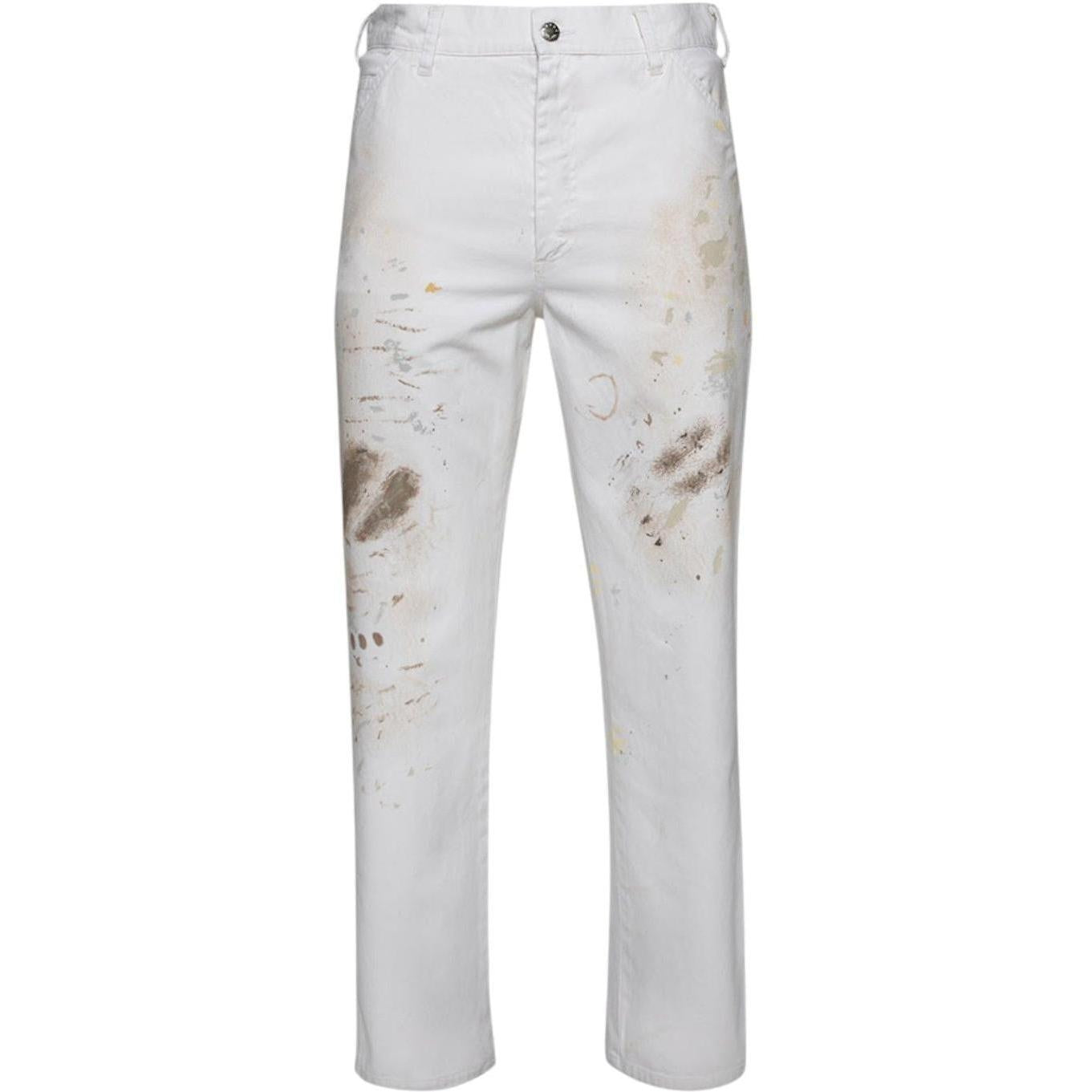 Paly Spells Painter Pants White