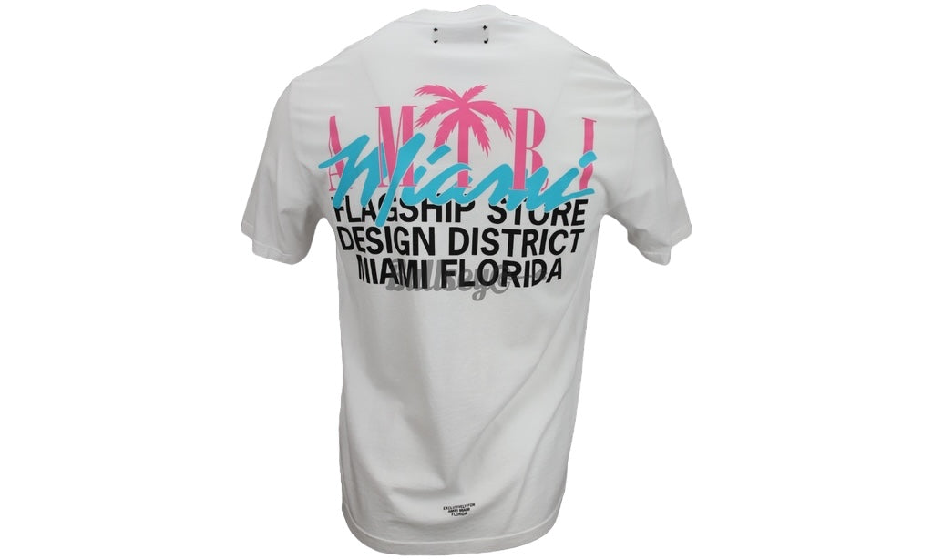 Amiri Miami Design District Exclusive T-Shirt White