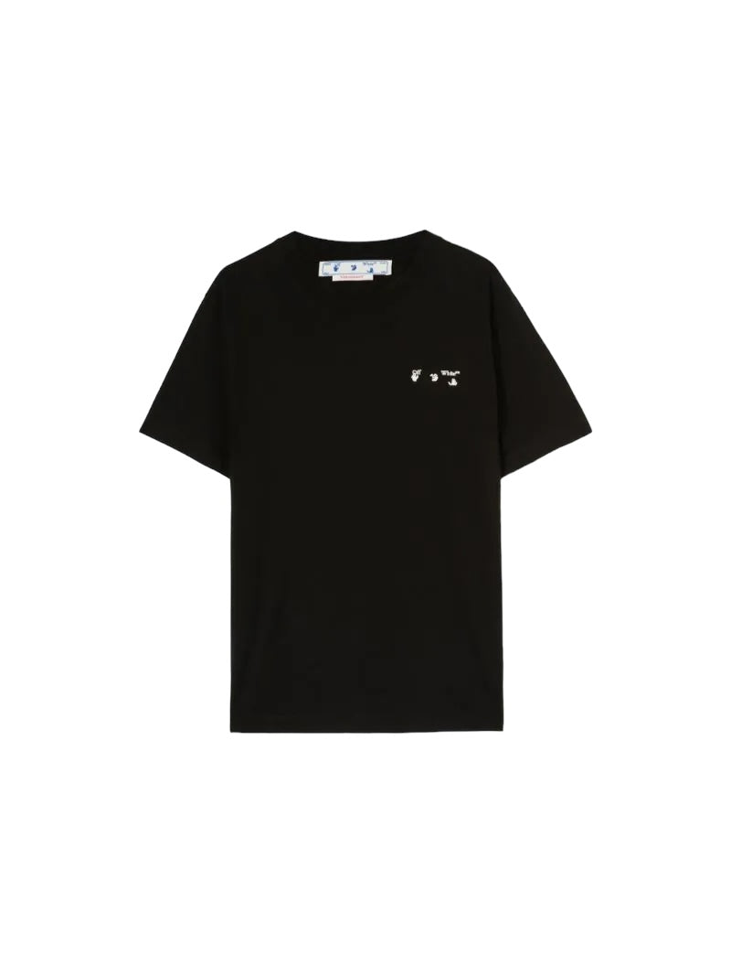 Off-White Slim Logo T-Shirt Black