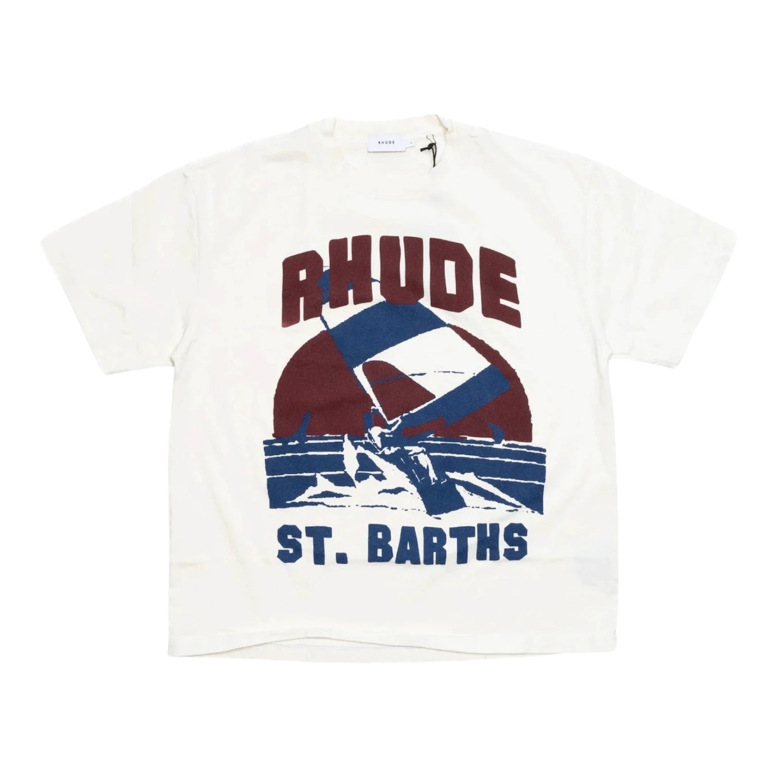 Rhude Windsurf T-Shirt Vintage White