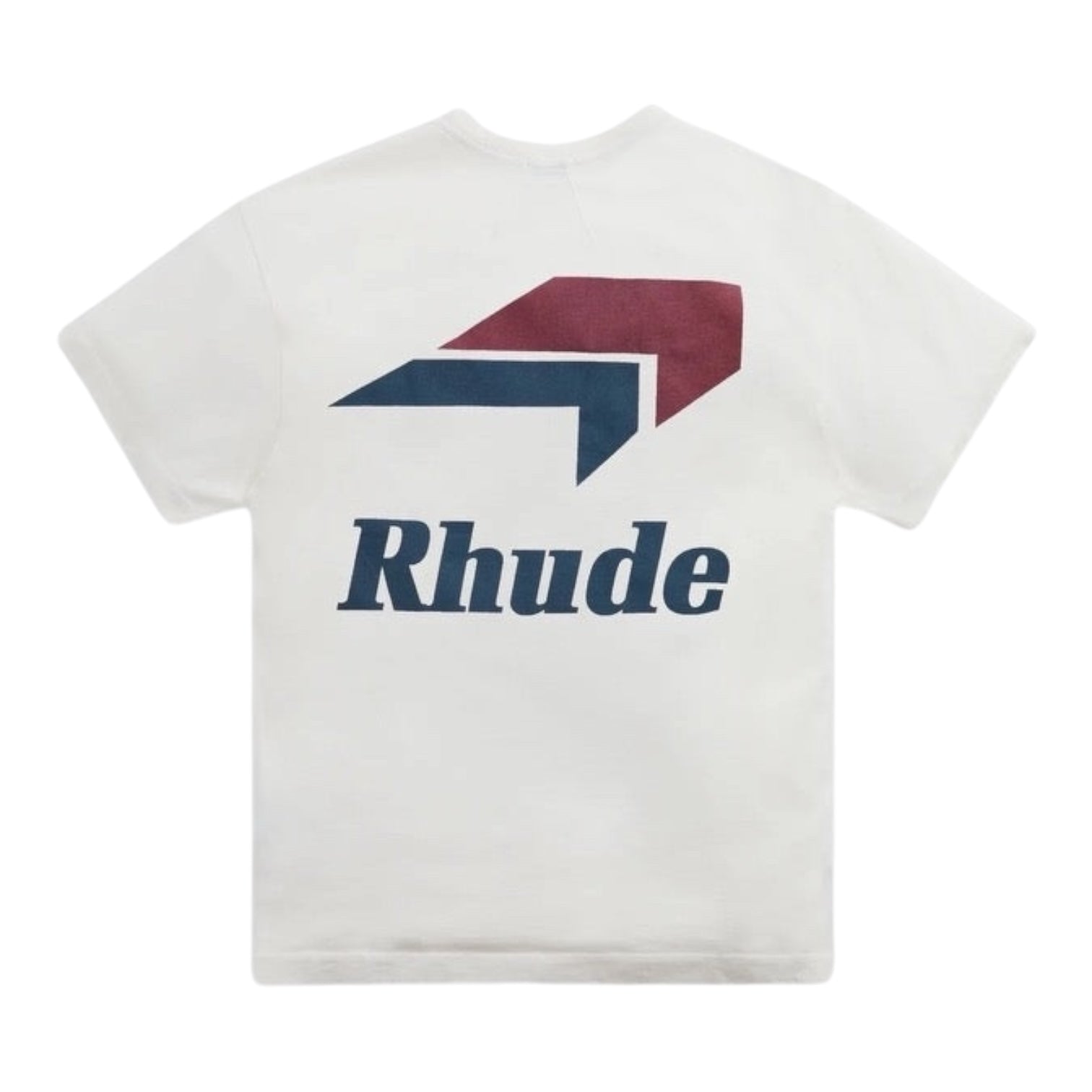 Rhude R Logo T-Shirt Vintage White