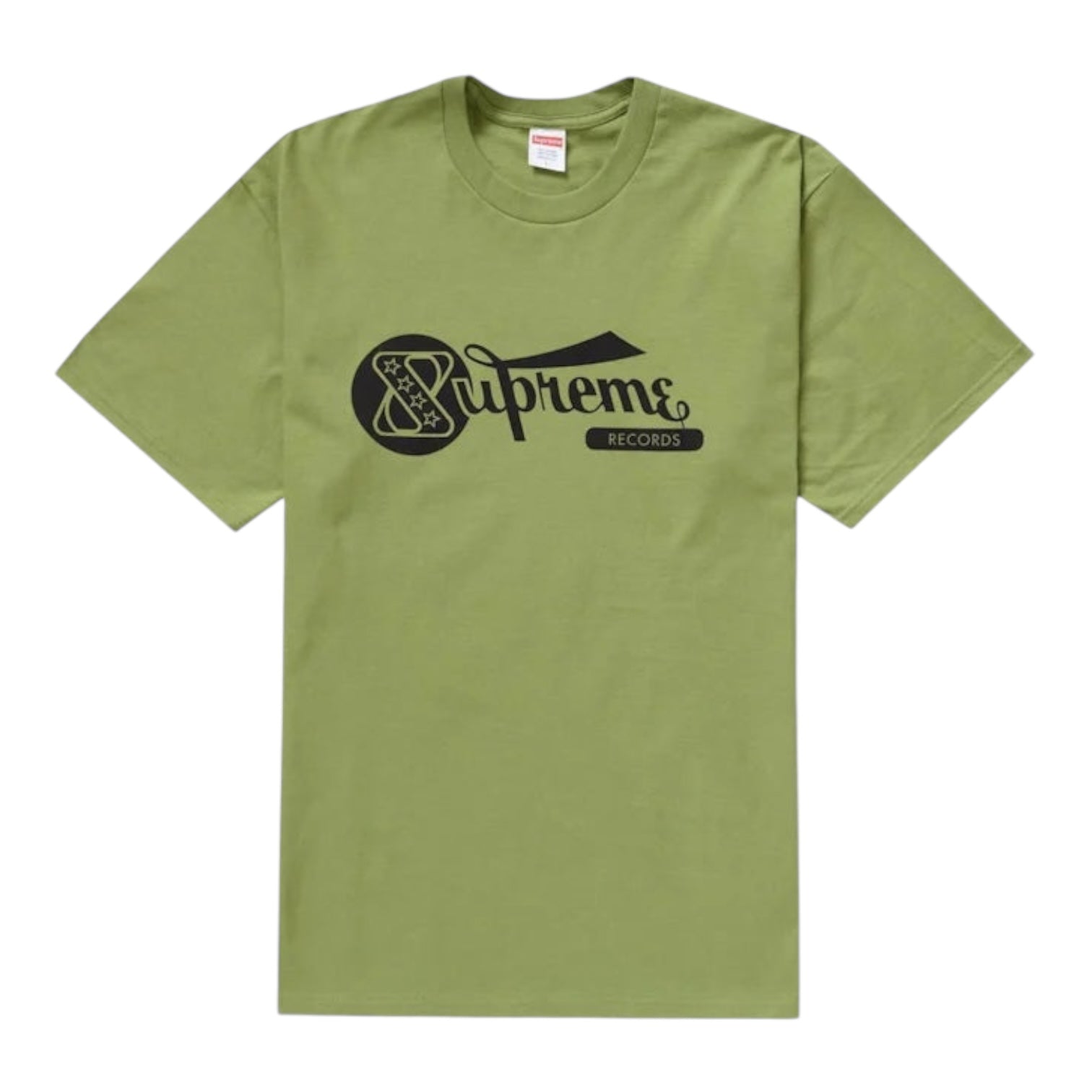 Supreme Records T-Shirt Moss Green