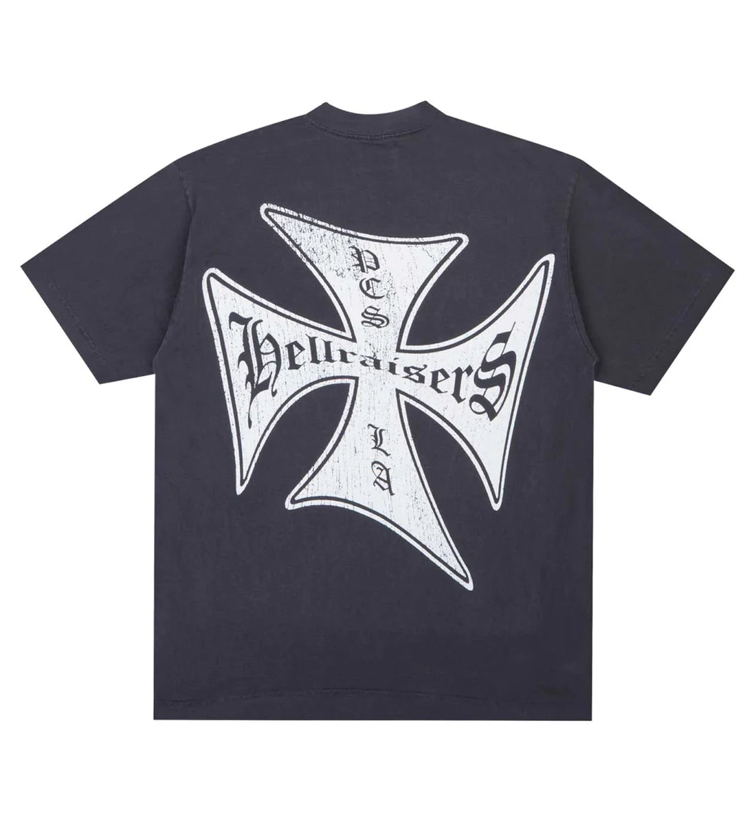 Pieces Hellraiser T-Shirt Washed Black