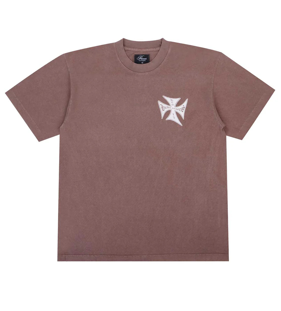 Pieces Hellraiser T-Shirt Brown