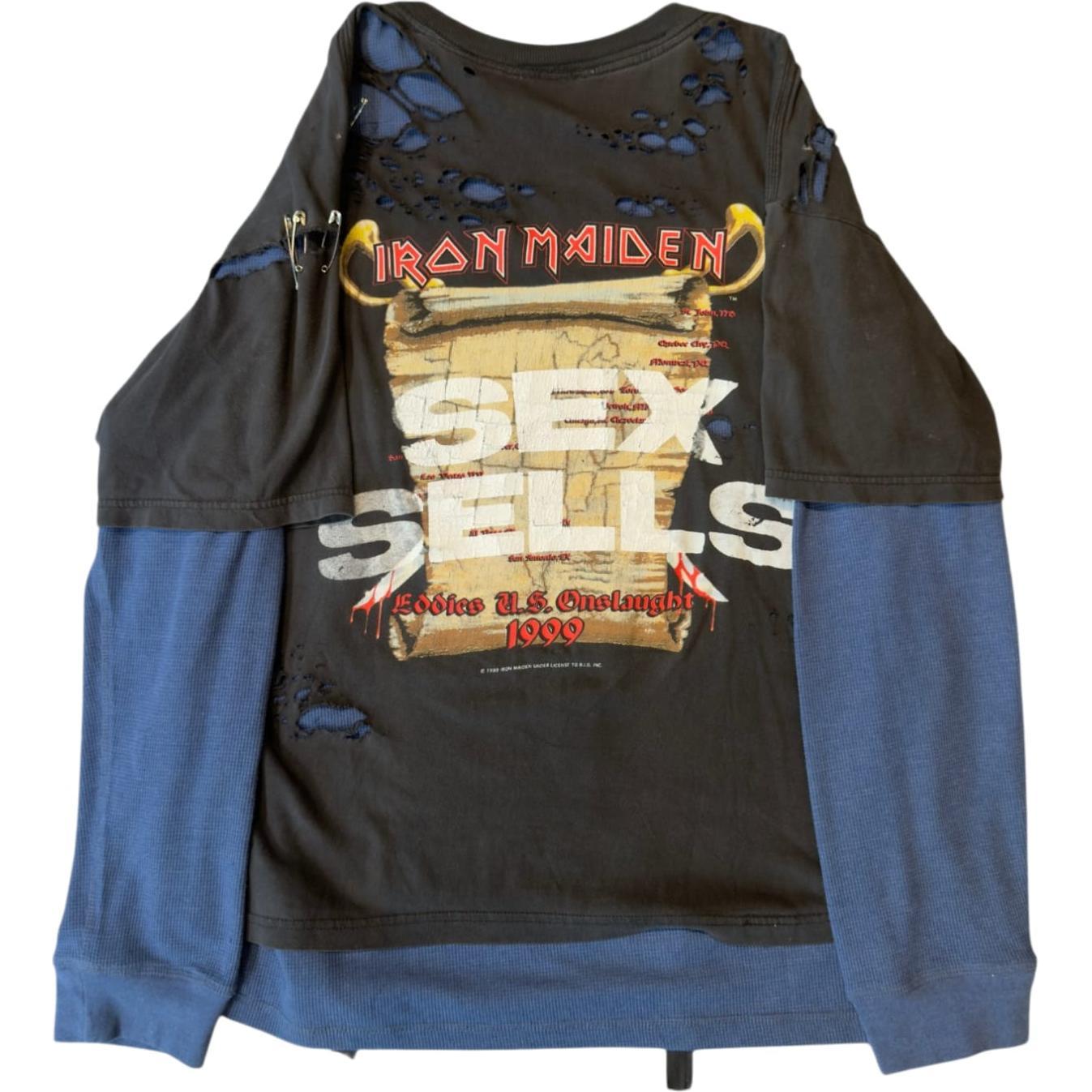 Poor Parker Vintage Iron Maiden Luke T-Shirt Thermal One Of One