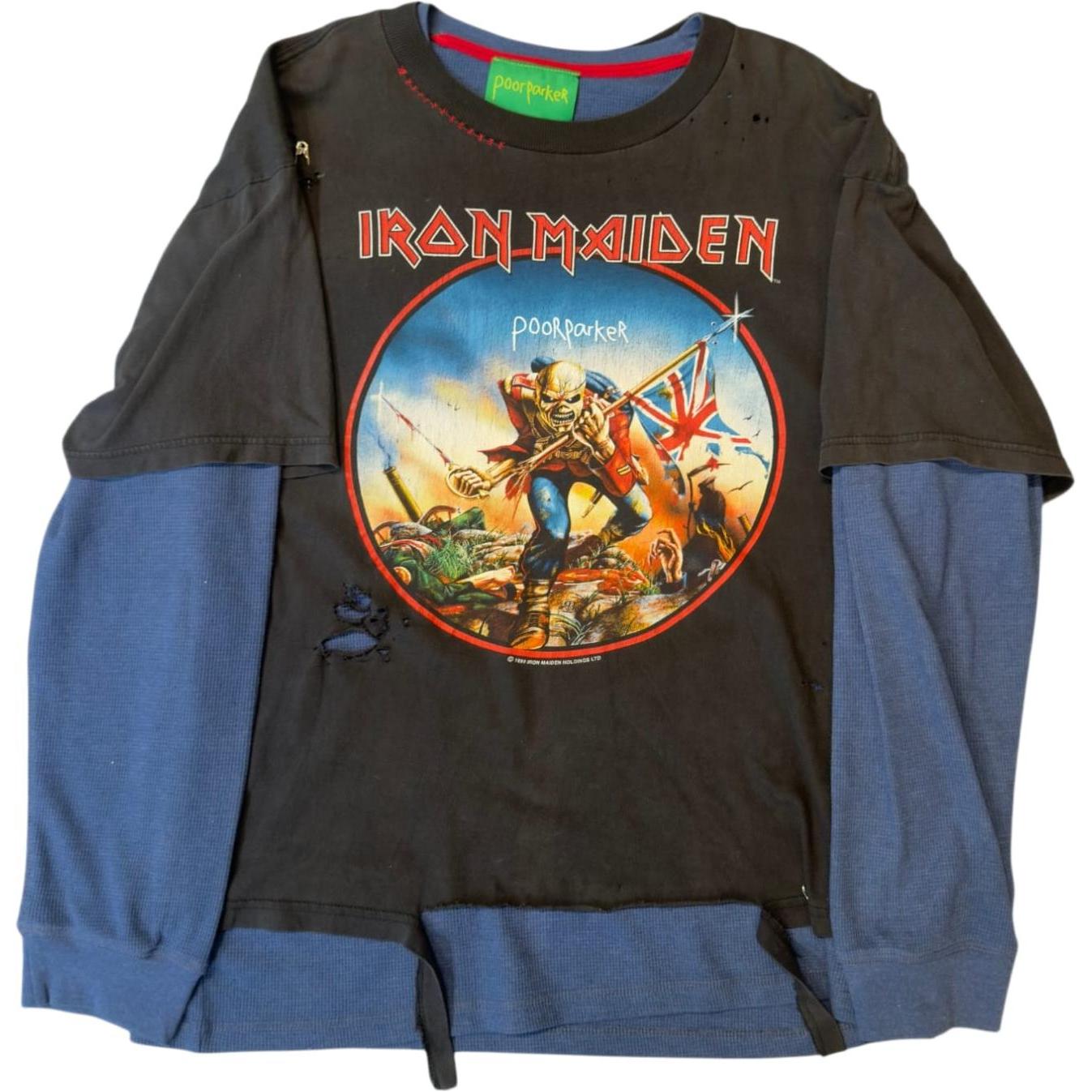 Poor Parker Vintage Iron Maiden Luke T-Shirt Thermal One Of One