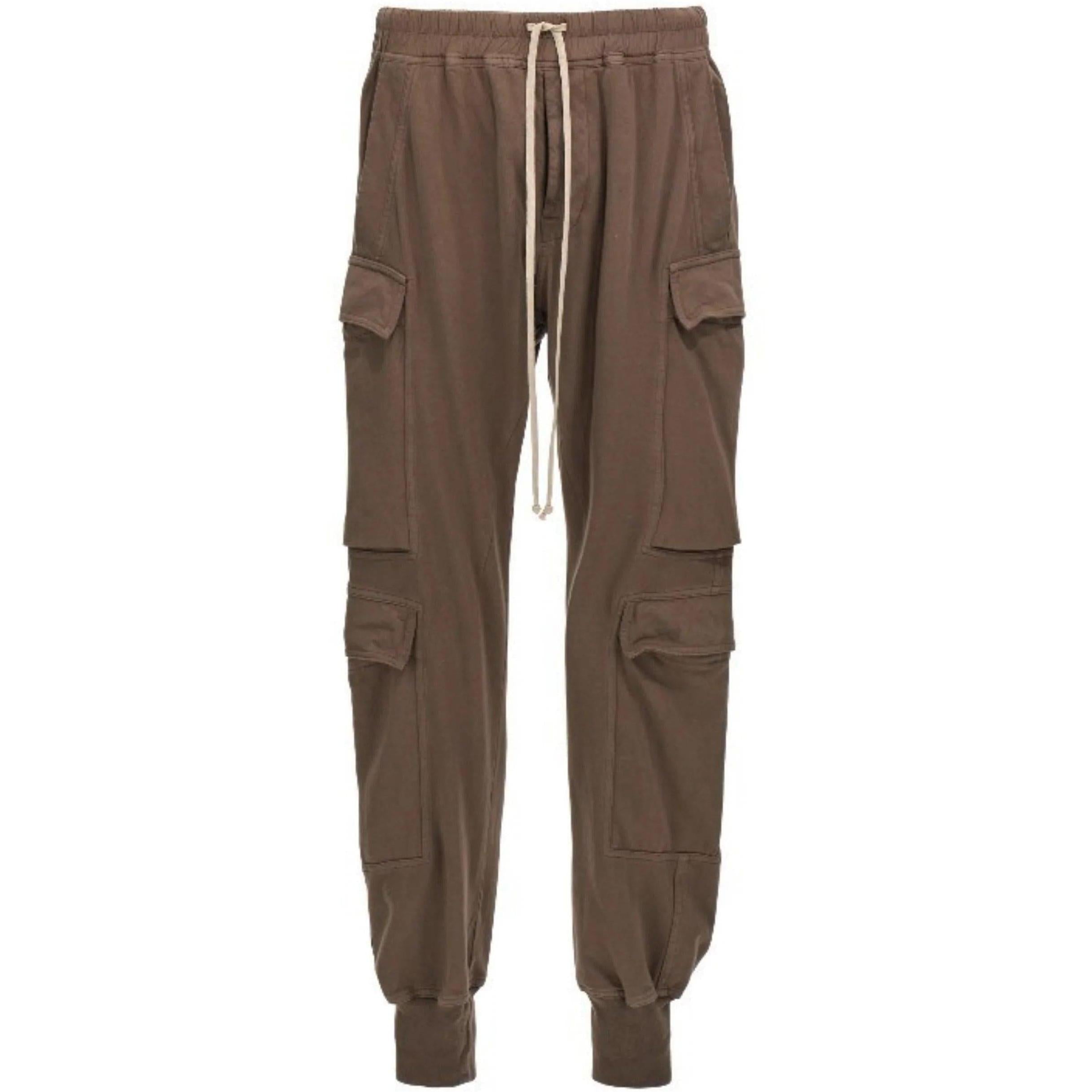 RICK OWENS DRKSHDW Mastodon Pants Dust Brown