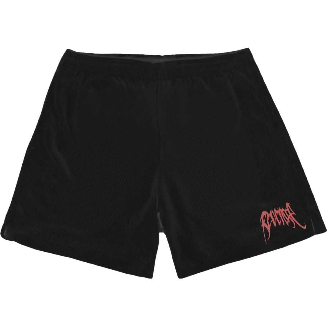 Revenge Graffiti Dove Shorts Black