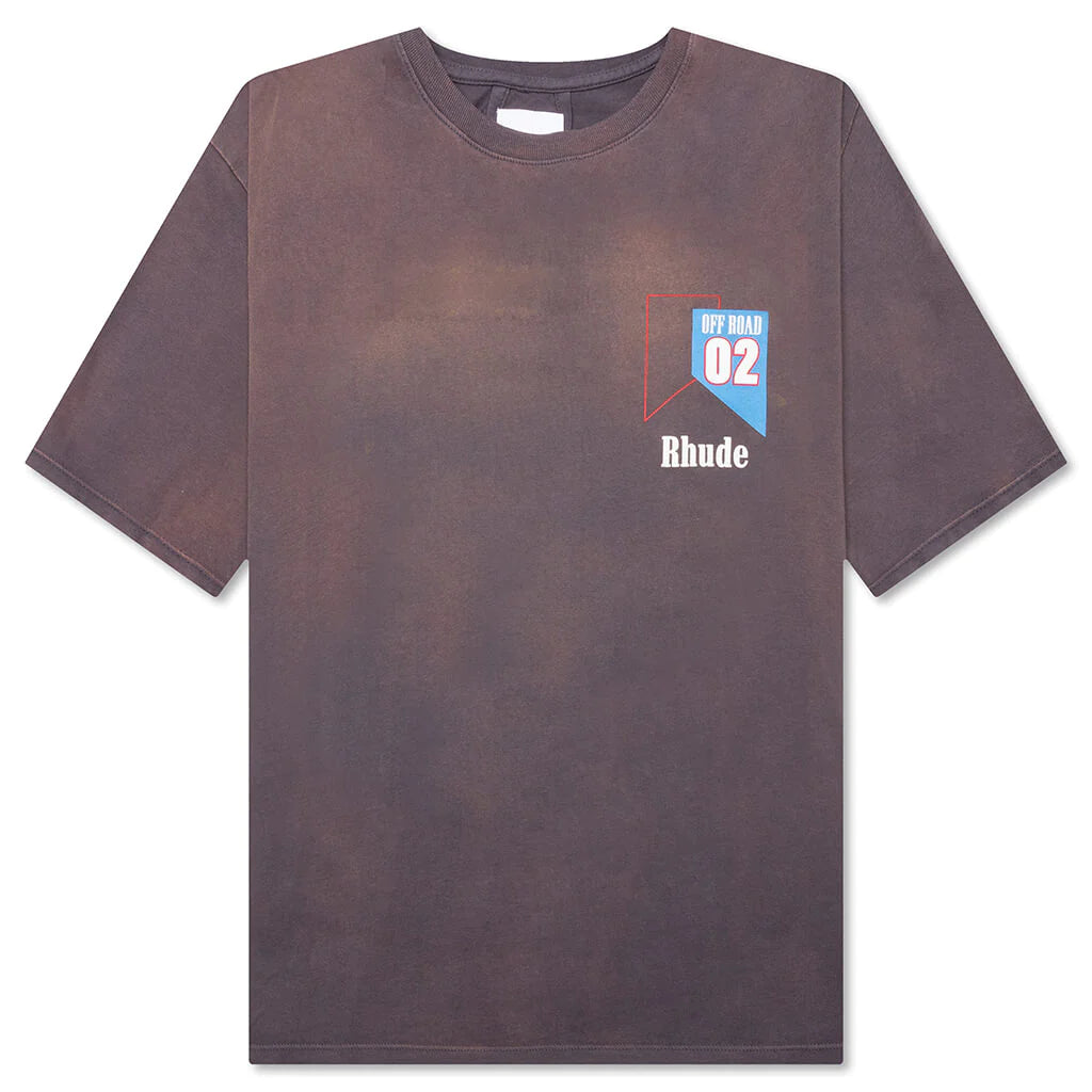 Rhude 02 T-Shirt Vintage Grey
