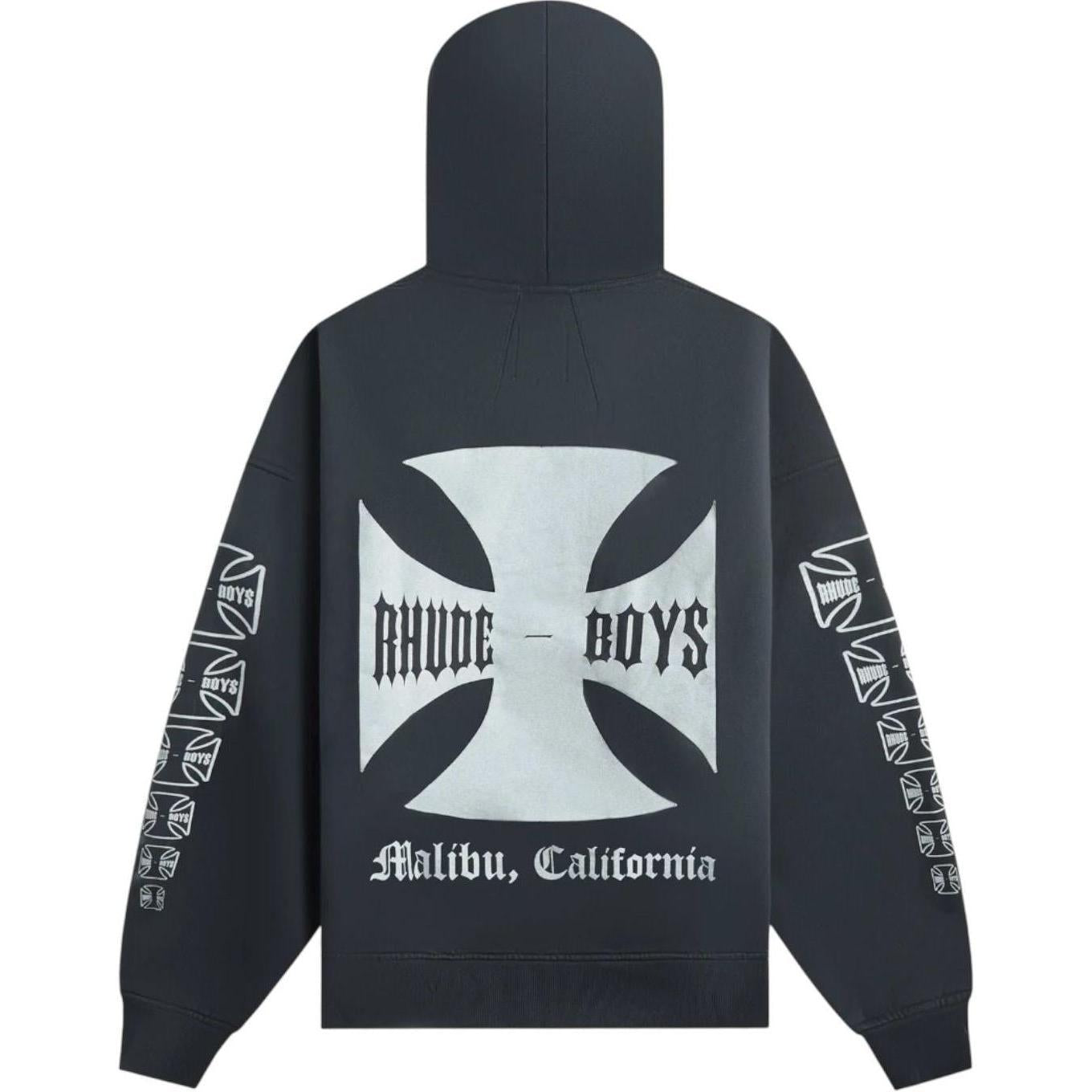 Rhude Boys Hoodie Vintage Black