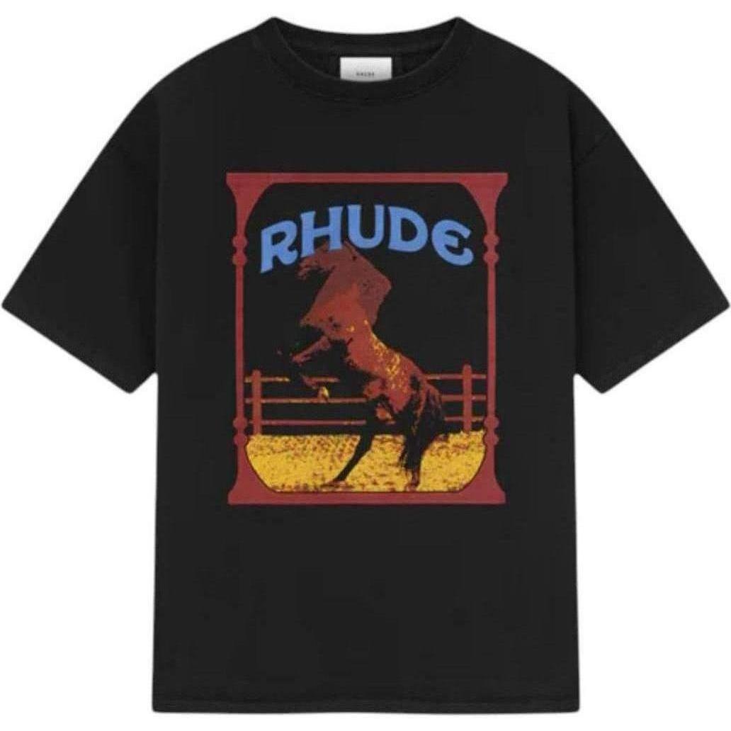 Rhude Cadre T-shirt Vintage Black