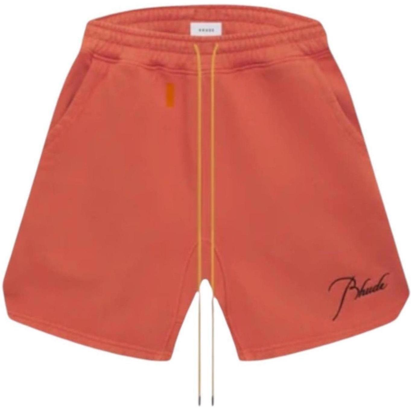 Rhude Sweat Shorts Vintage Orange