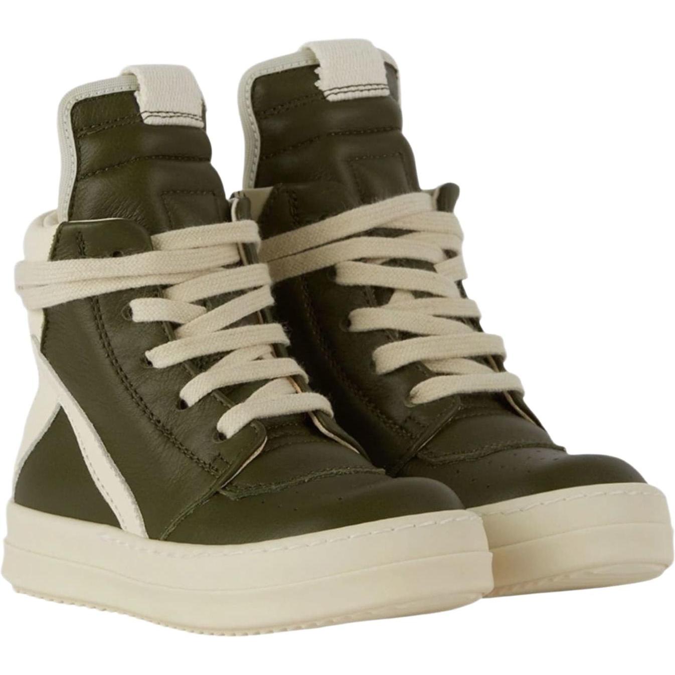 Rick Owens Baby Geobasket Green Milk