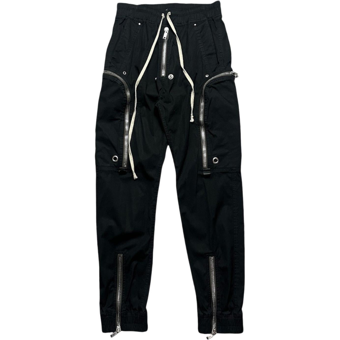Rick Owens Bauhsaus Cargo Pants Black