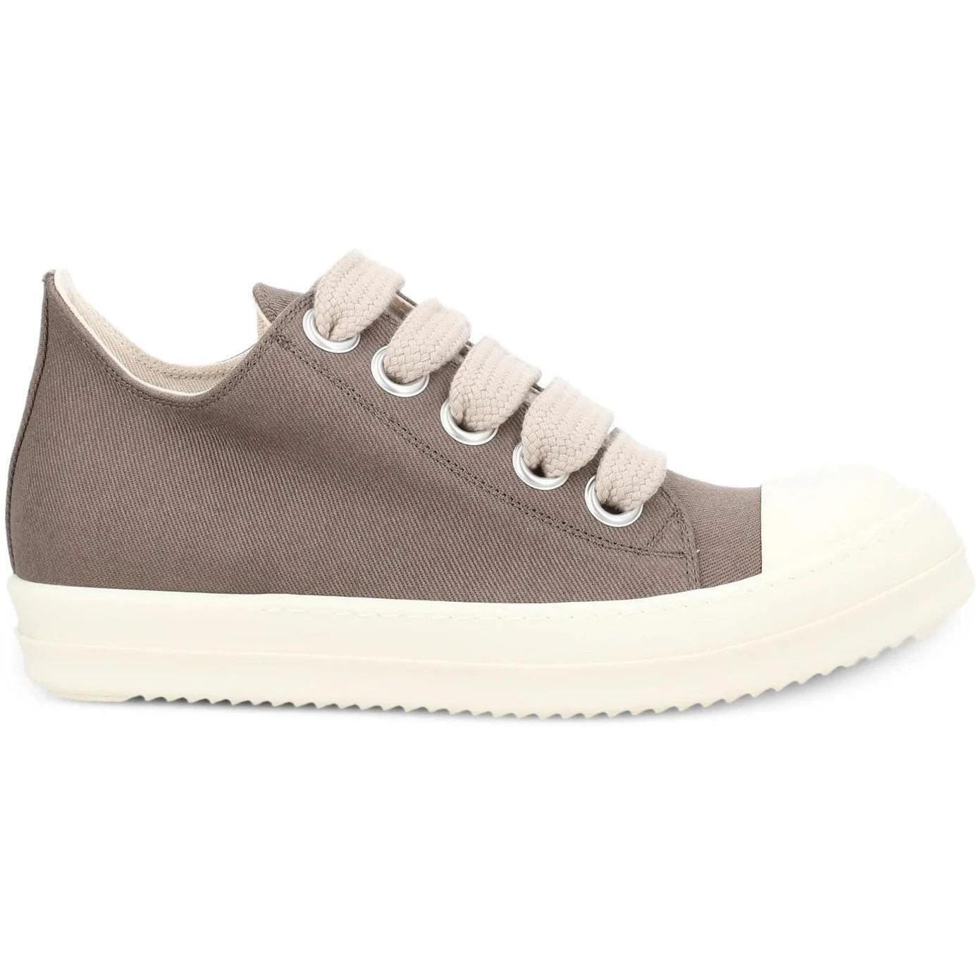 Rick Owens DRKSHDW Low Sneaks Dust Cotton Canvas