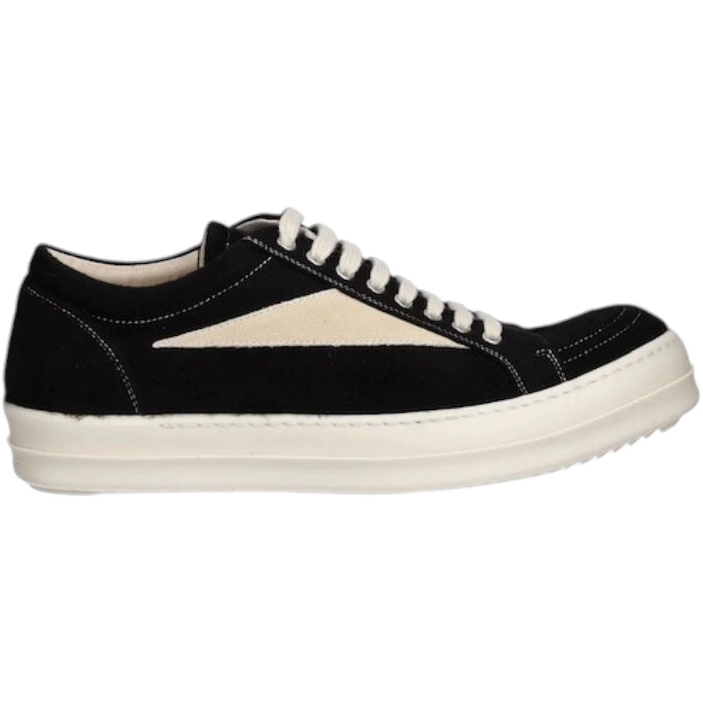 Rick Owens DRKSHDW Vintage Low Black Milk
