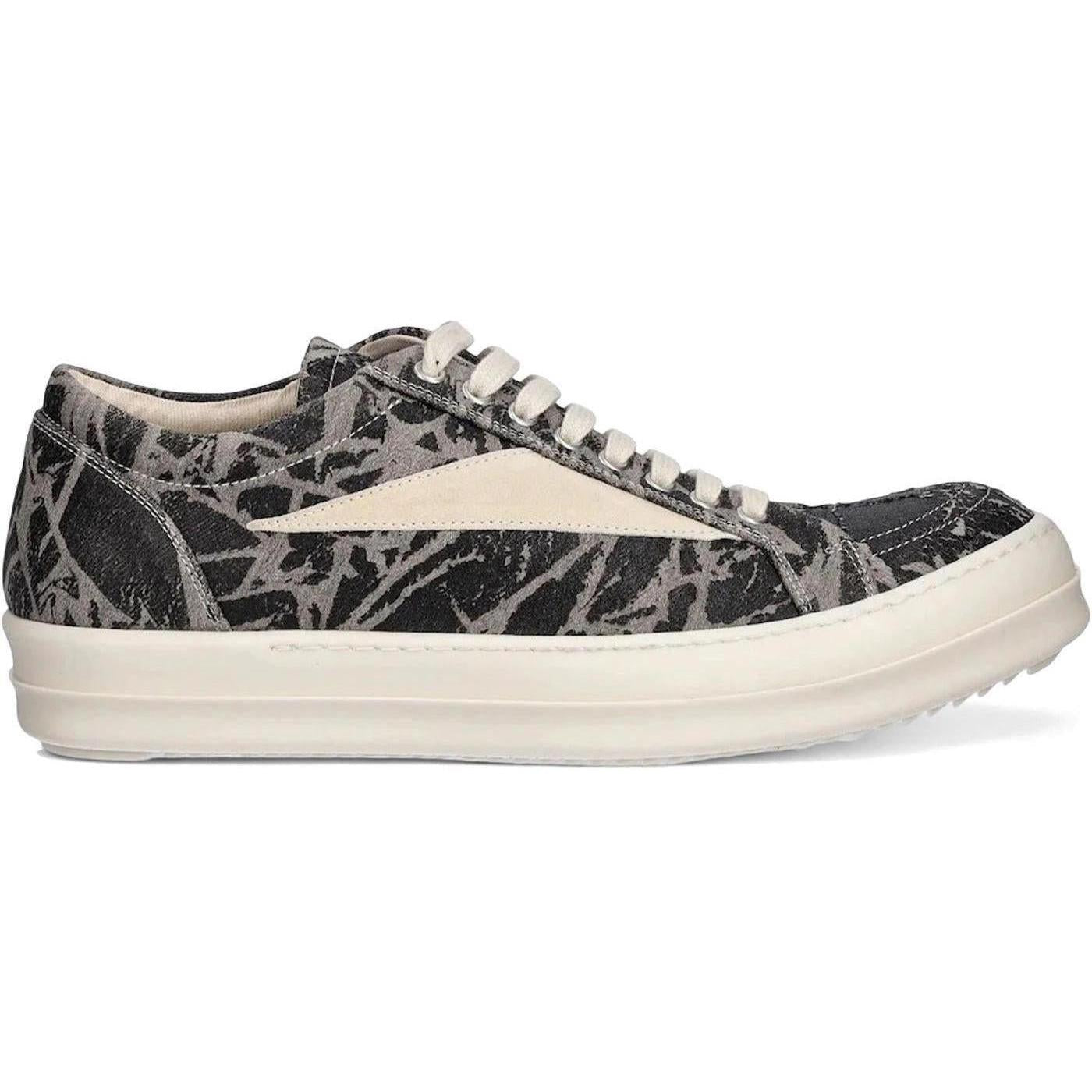 Rick Owens DRKSHDW Vintage Sneaks Black Wash