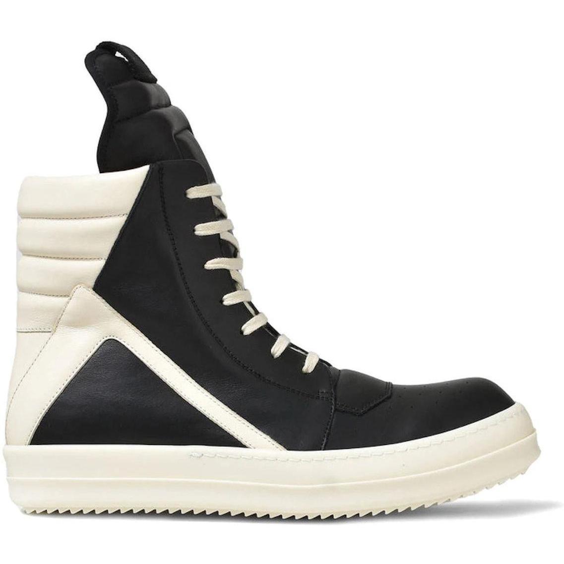 Rick Owens Geobaskets Black Milk