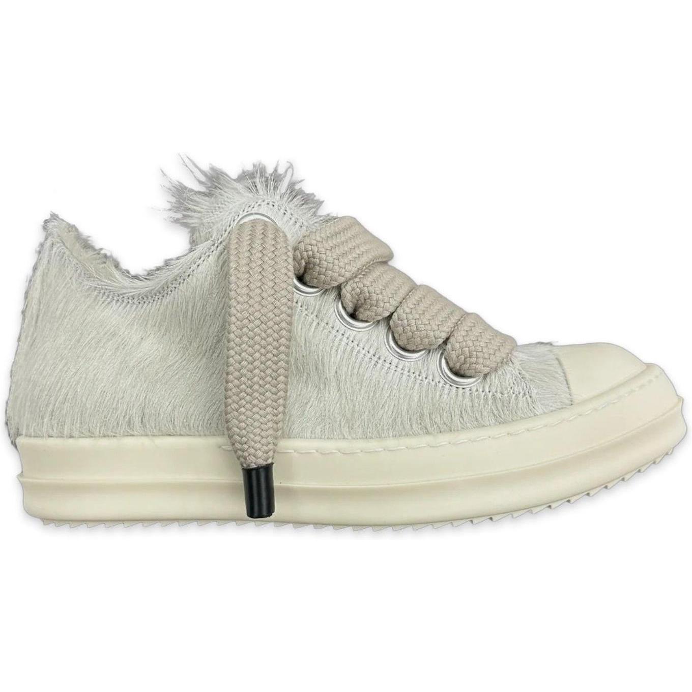 Rick Owens Mainline Ponyhair Jumbo Low White