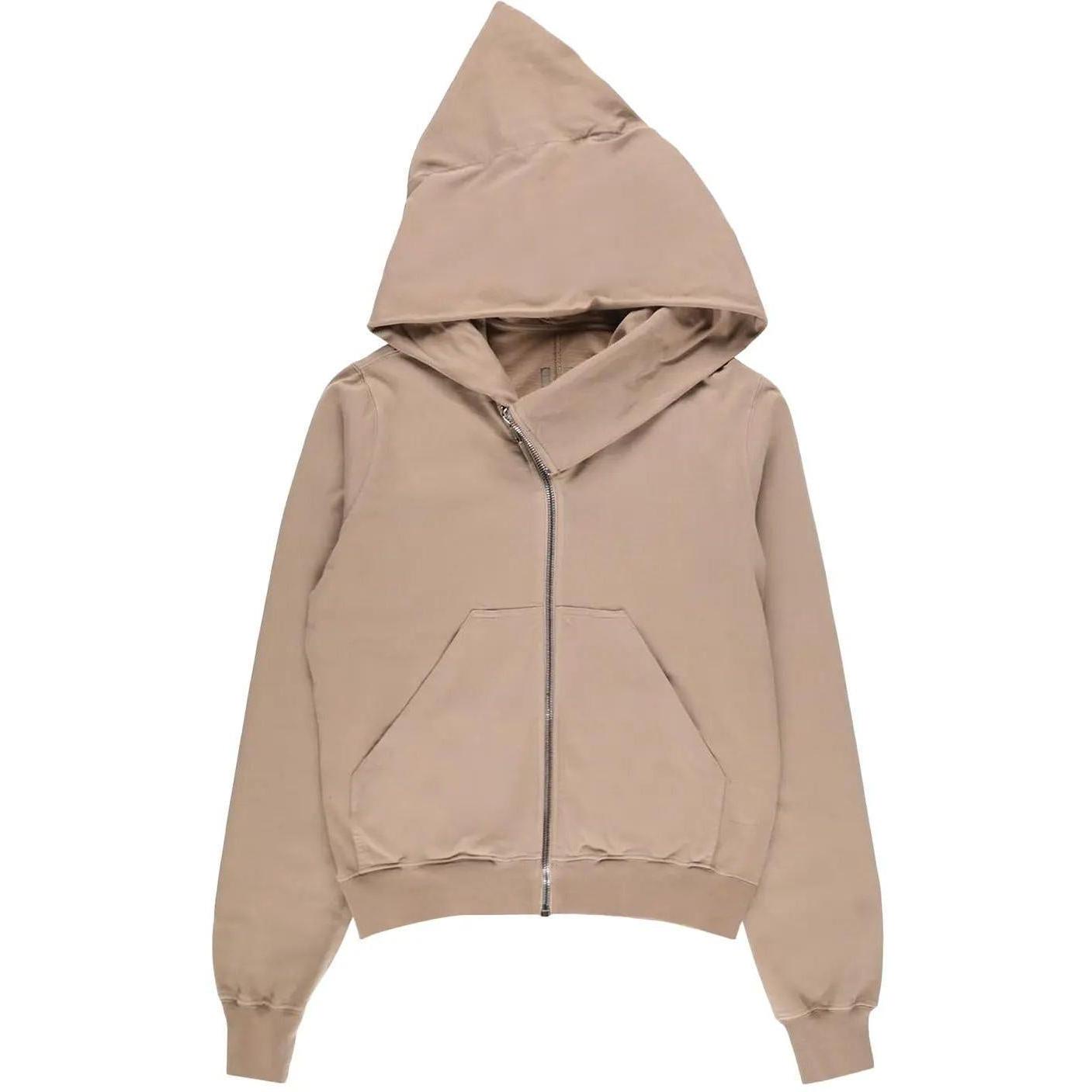 Rick Owens Mountain Hoodie Dirty Pearl