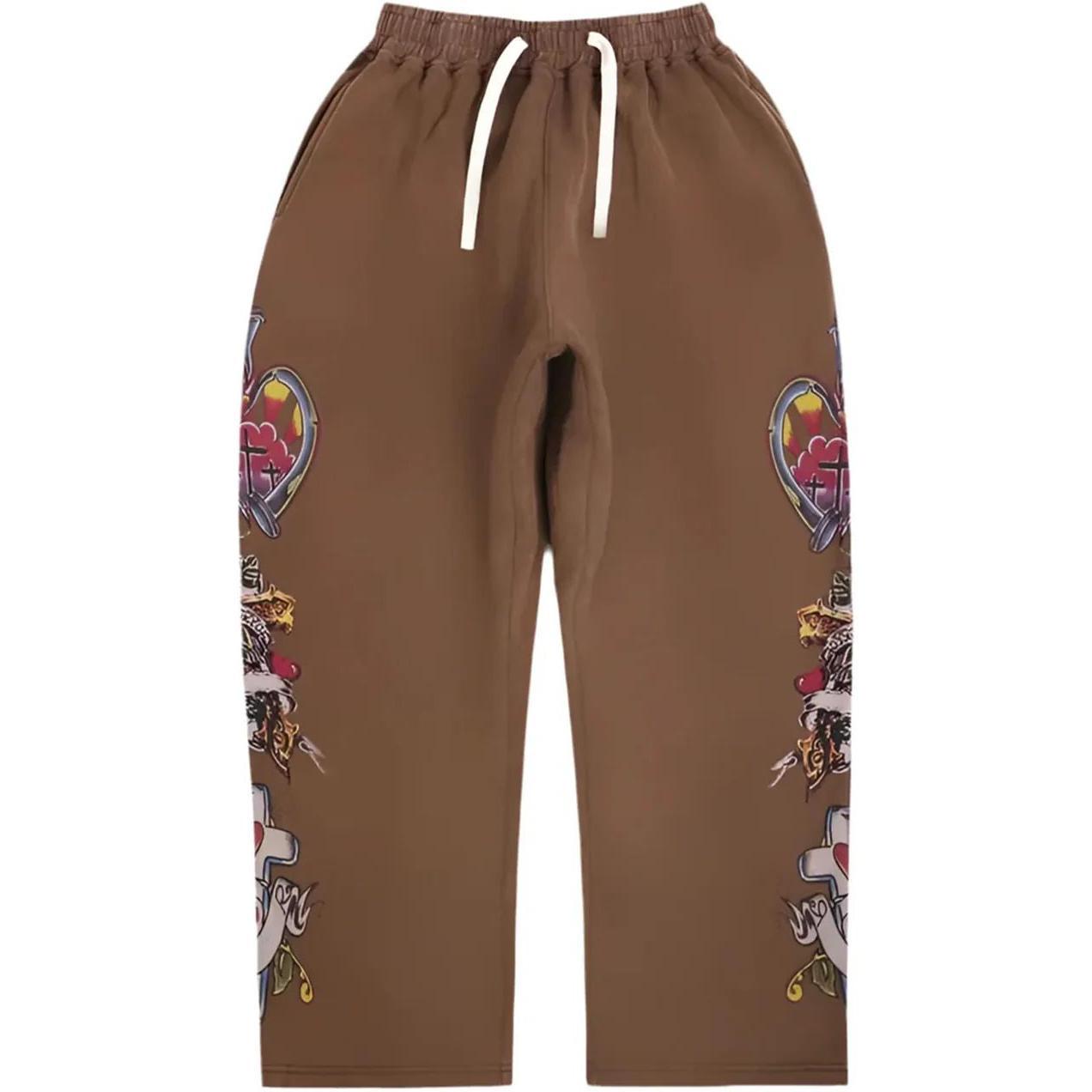 Righteous Risen King Sweatpants Brown