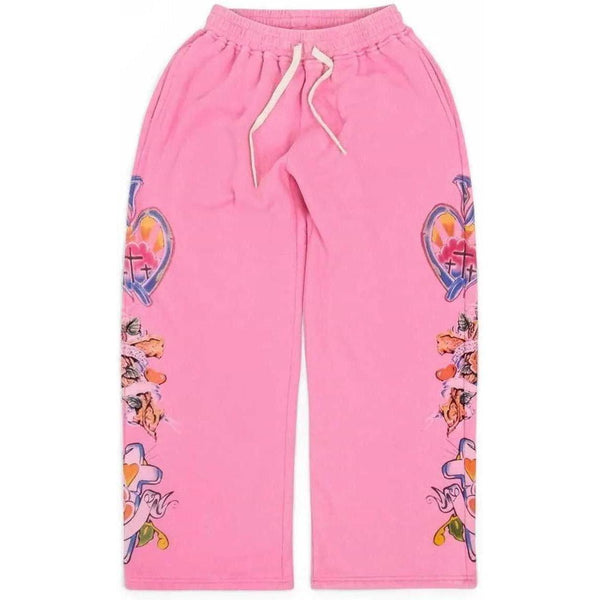 Righteous Risen King Sweatpants Pink