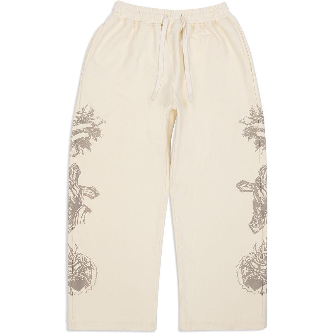 Righteous Tatted Believer Sweatpants Cream