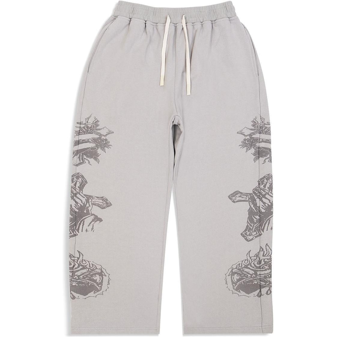 Righteous Tatted Believer Sweatpants Grey