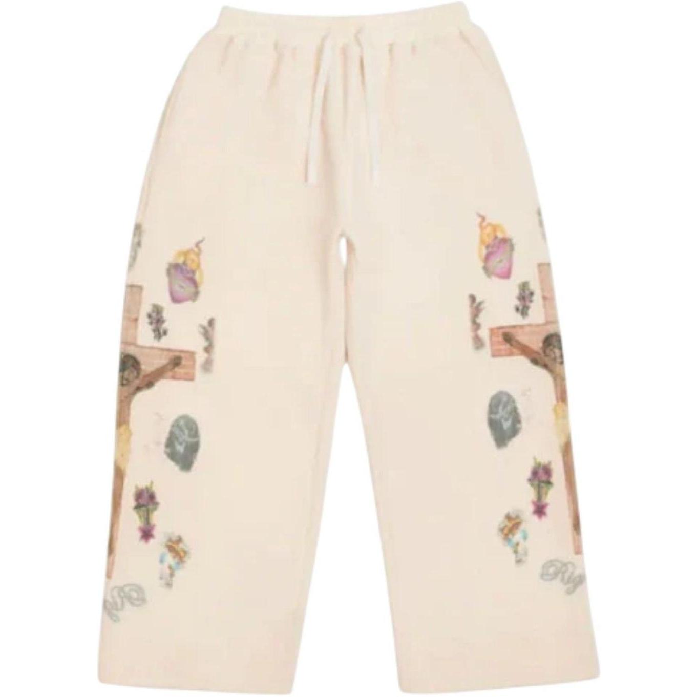 Righteous Ultimate Sacrifice Thermal Sweatpants Cream