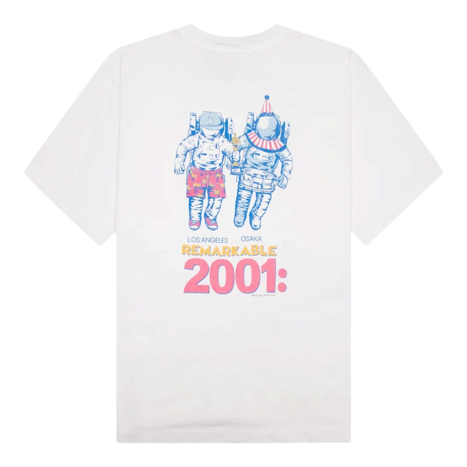 Saint Michael Astro T-Shirt White