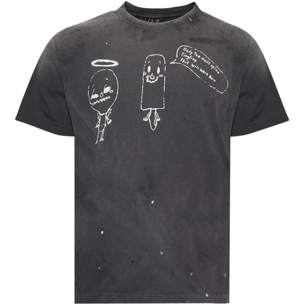 Saint Michael Life Beyond Earth T-Shirt Black
