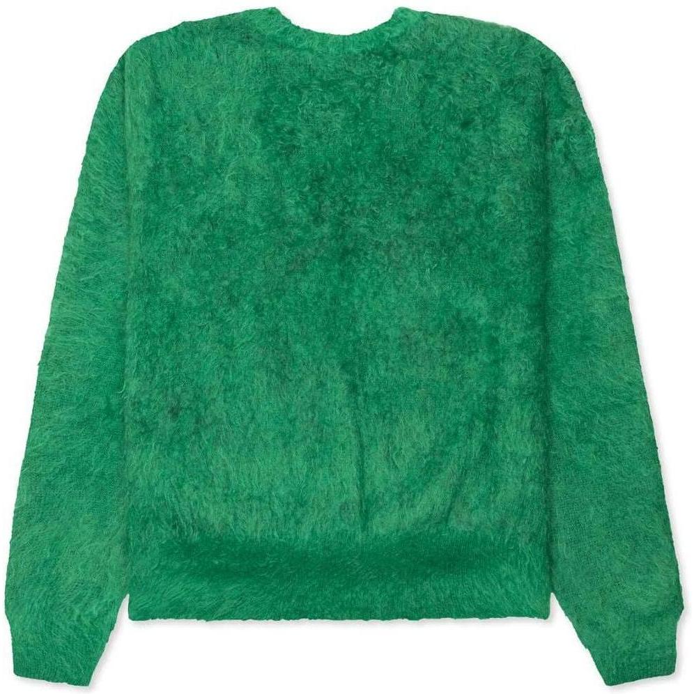 Saint Michael Mohair Knit Crewneck Green