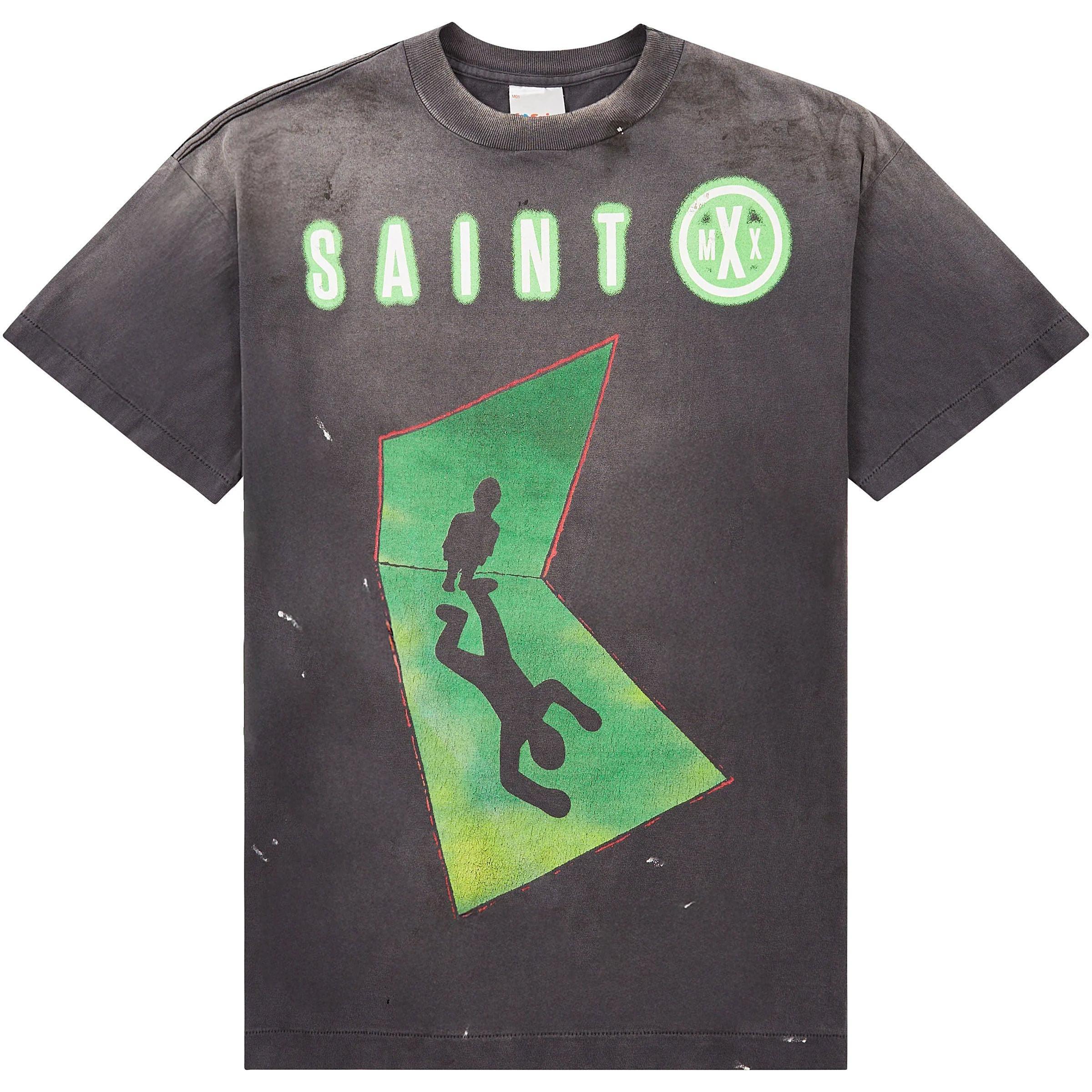Saint Michael Saint X Tee Black