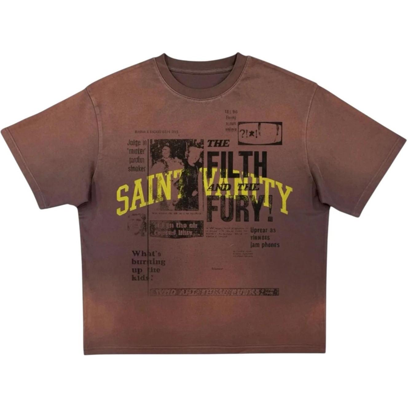 Saint Vanity Newspaper T-Shirt