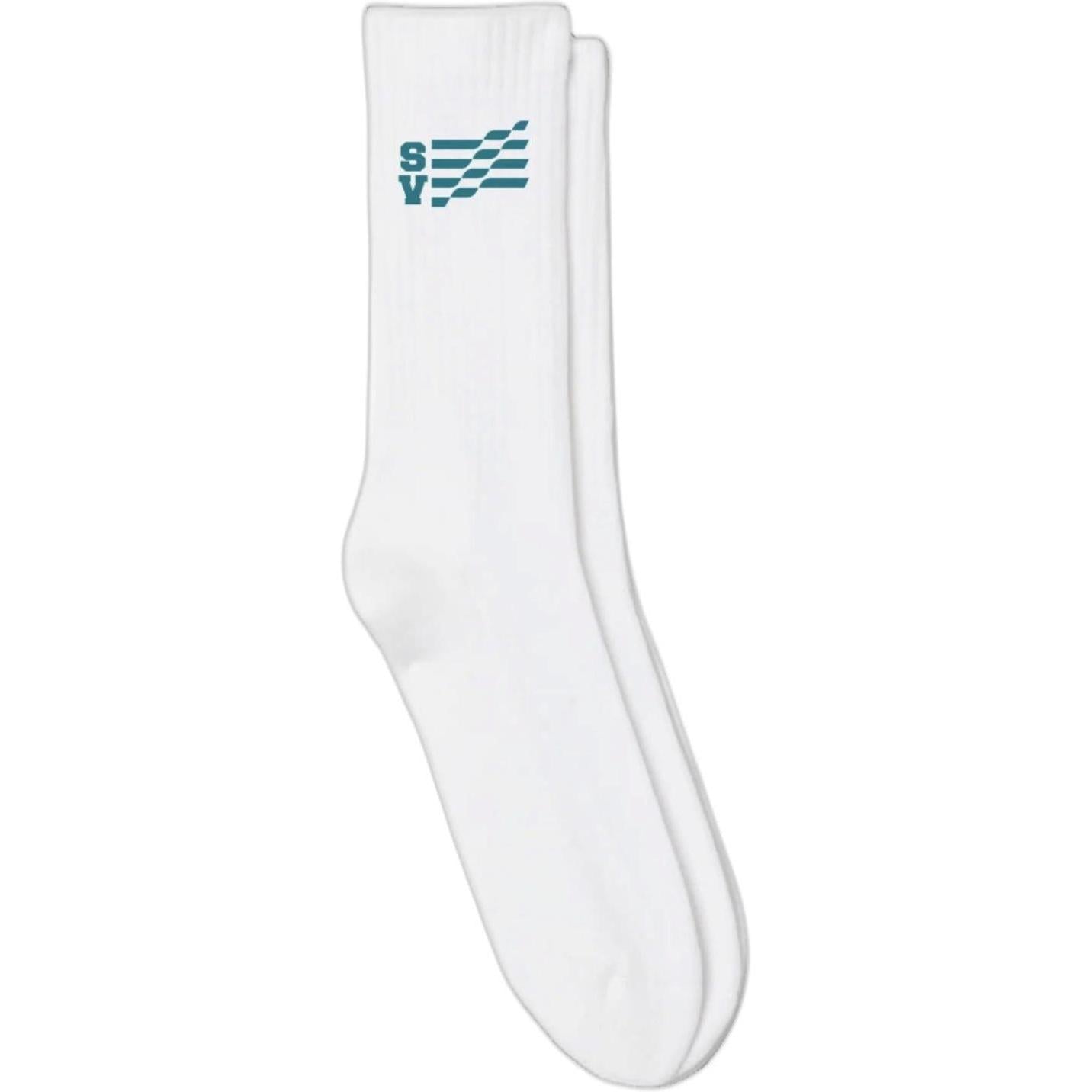 Saint Vanity SV Flag Socks Teal