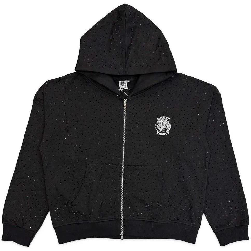 Saint Vanity VVS Zip Up Hoodie Oreo