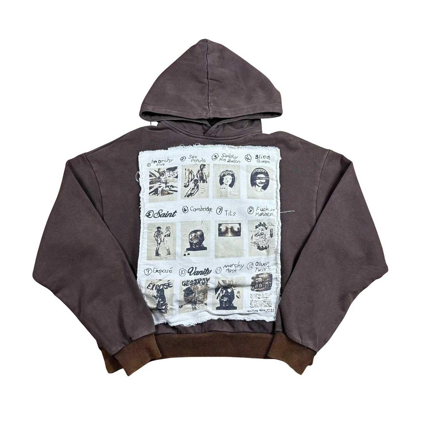Saint Vanity Van Life Hoodie Brown