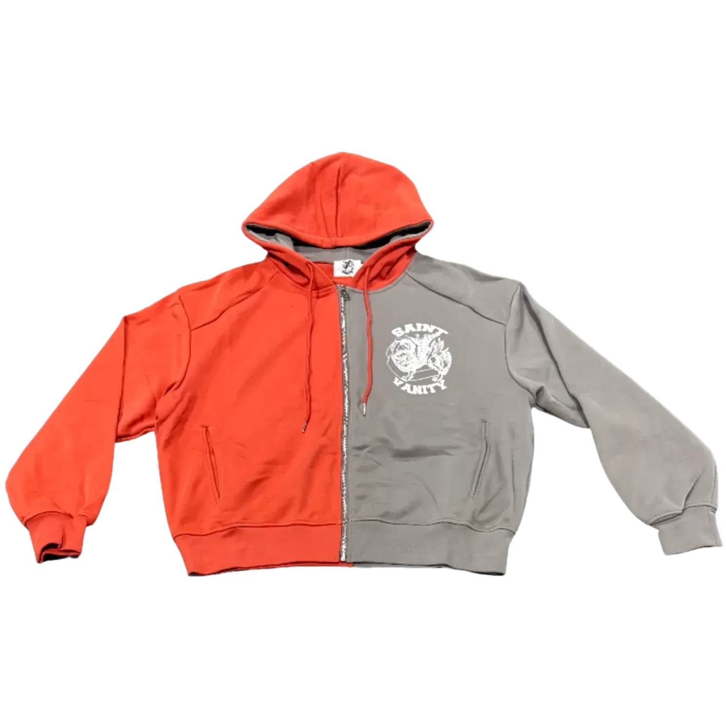 Saint Vanity What The Saint Jacket Grey Orange