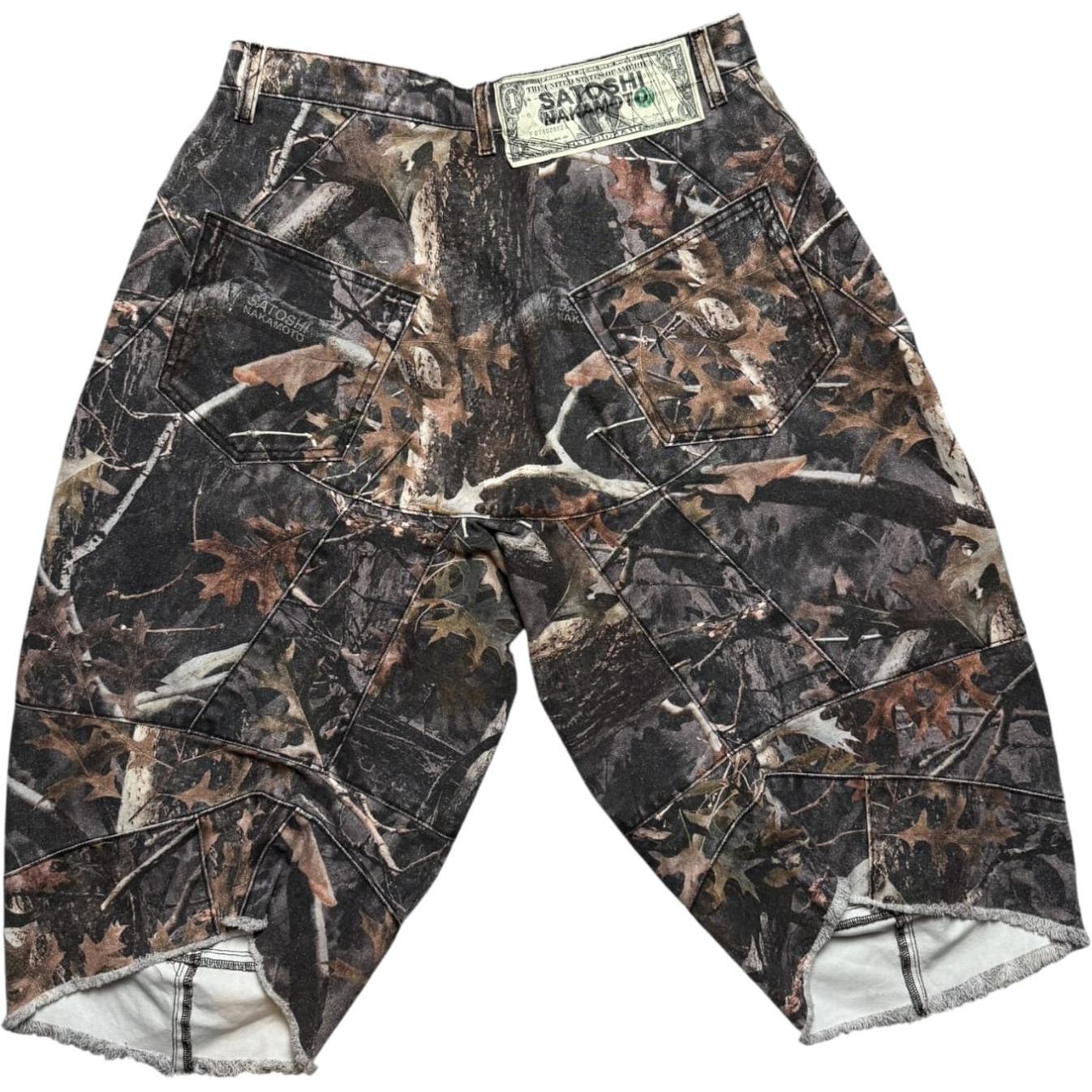 Satoshi Nakamoto Camo Carpenter Shorts