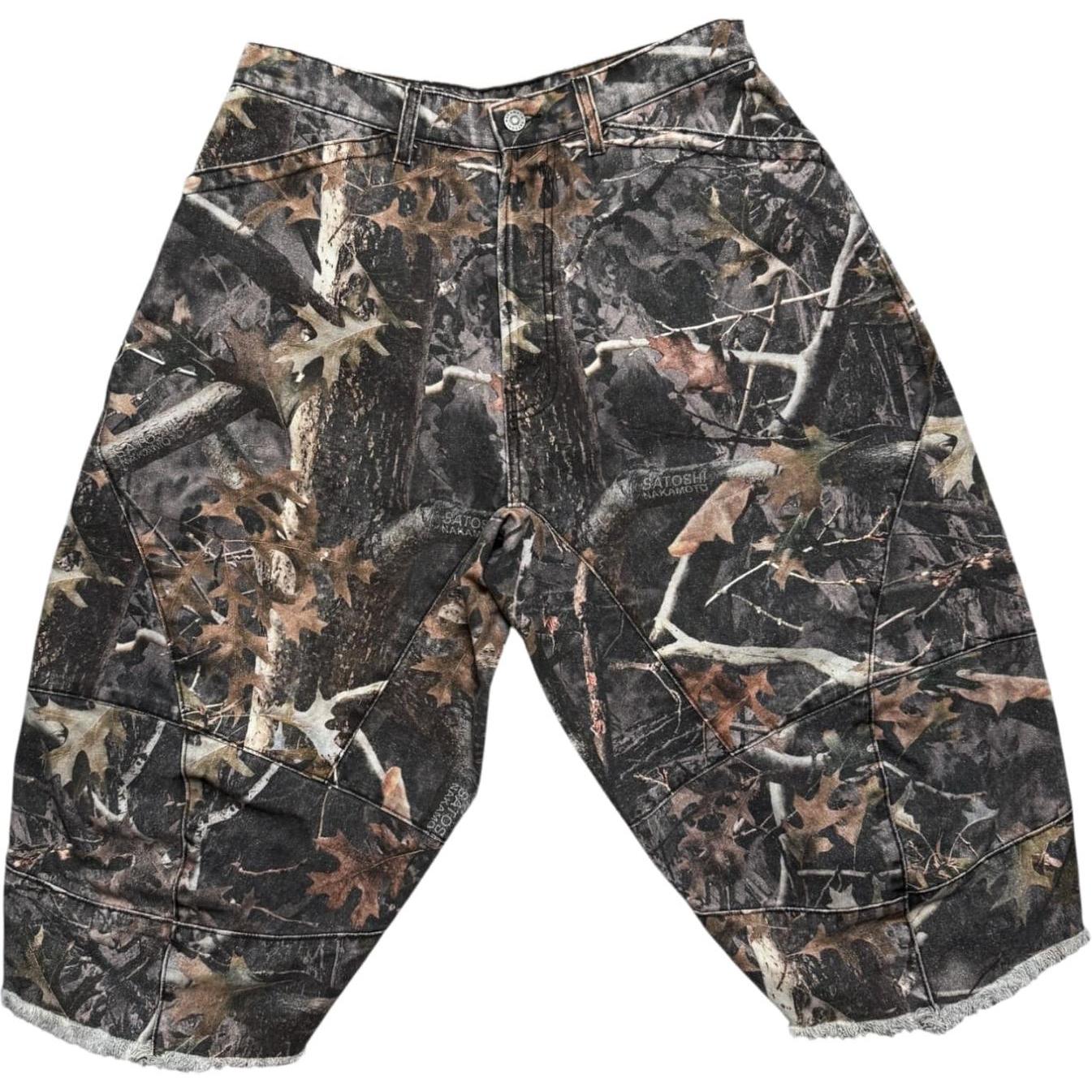 Satoshi Nakamoto Camo Carpenter Shorts