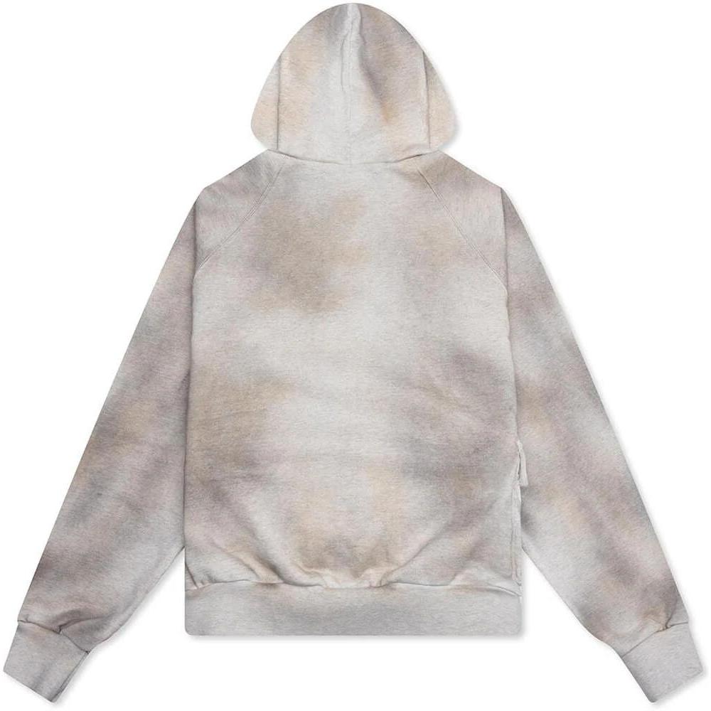 Satoshi Nakamoto Cargo Hoodie Dirty White