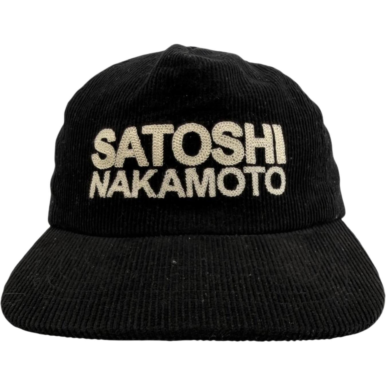 Satoshi Nakamoto Chainstitch Logo Hat