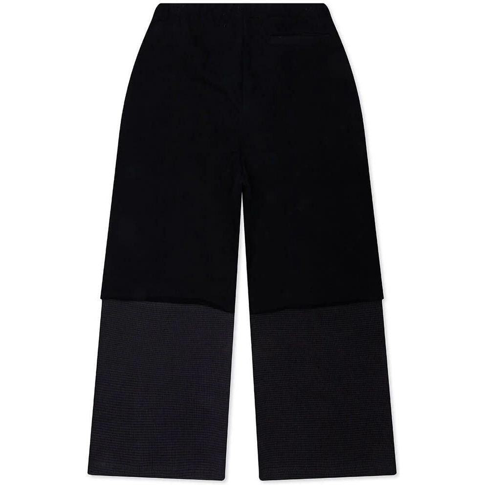 Satoshi Nakamoto Double Layer Studded Sweatpant Black