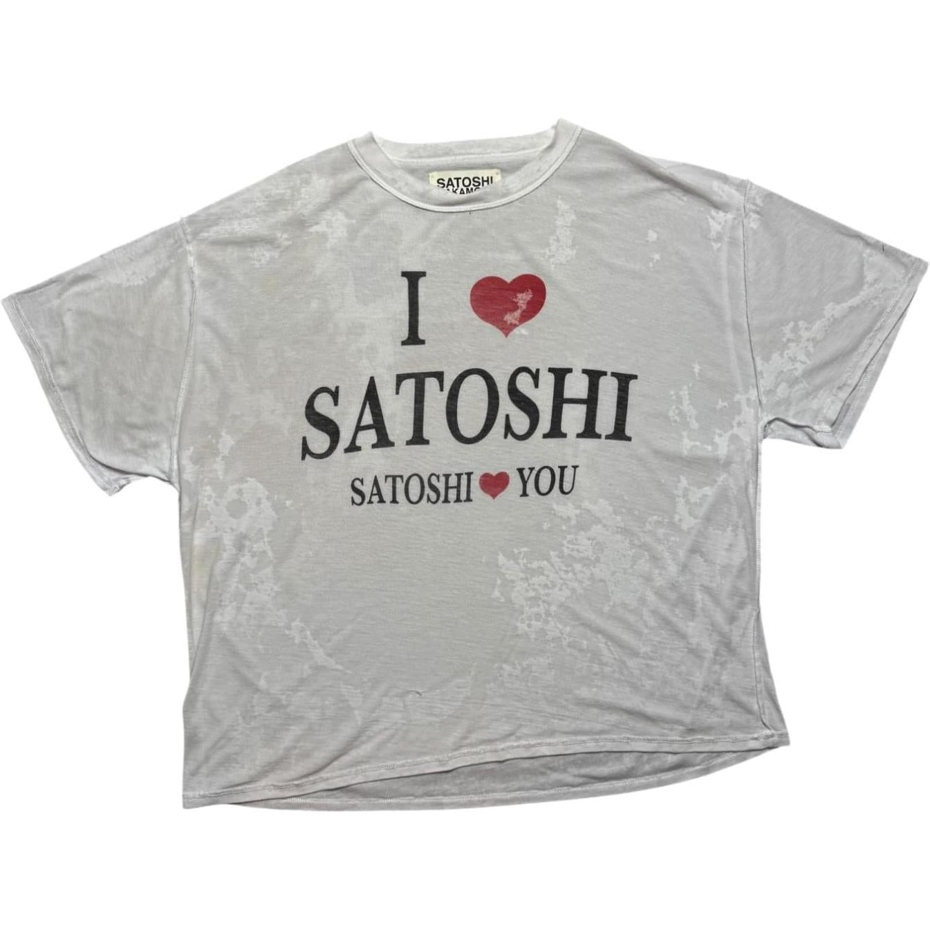 Satoshi Nakamoto I Love Satoshi T-Shirt
