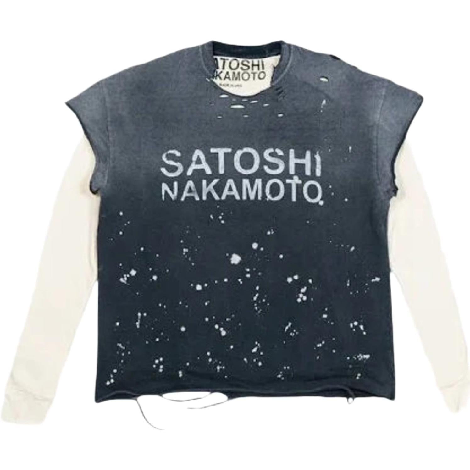 Satoshi Nakamoto Luke T-Shirt Thermal Black