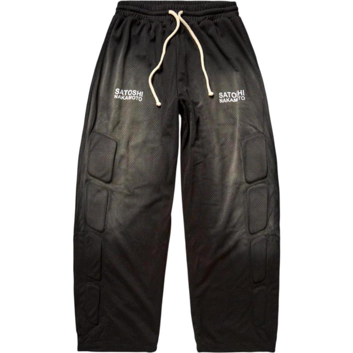 Satoshi Nakamoto Mesh Moto Sweatpants